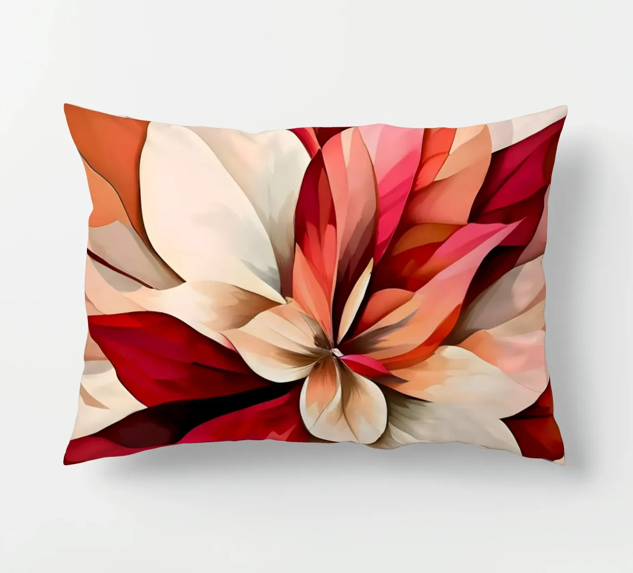 Scoppio floreale astratto cuscino da Artistic-shop