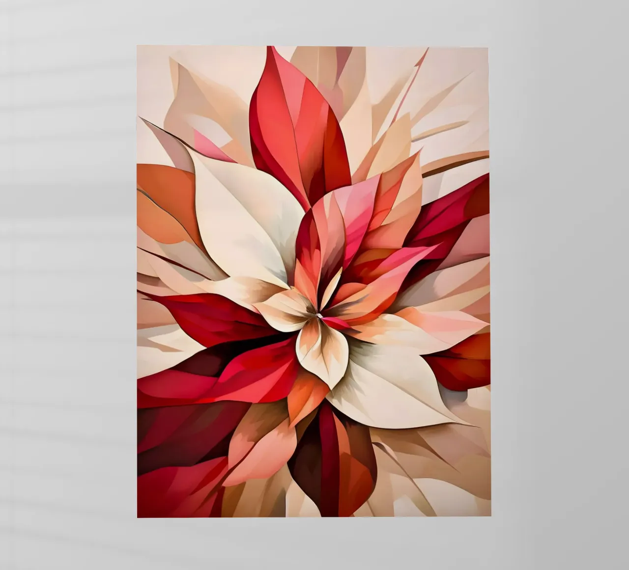 Scoppio floreale astratto pellicola backlit da Artistic-shop