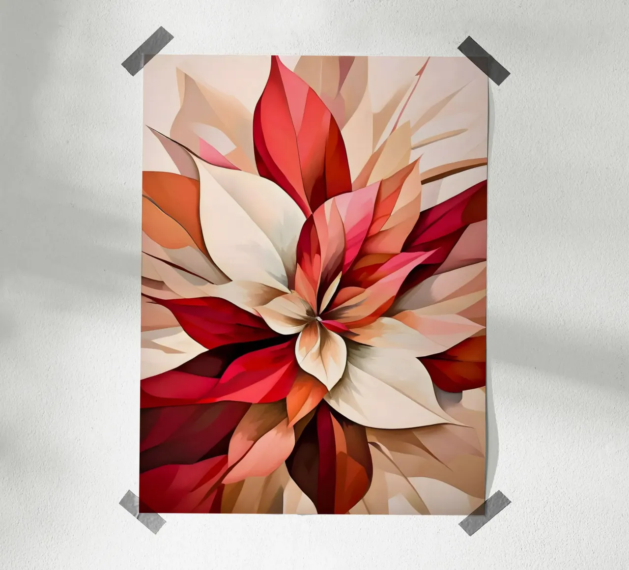 Scoppio floreale astratto poster da Artistic-shop