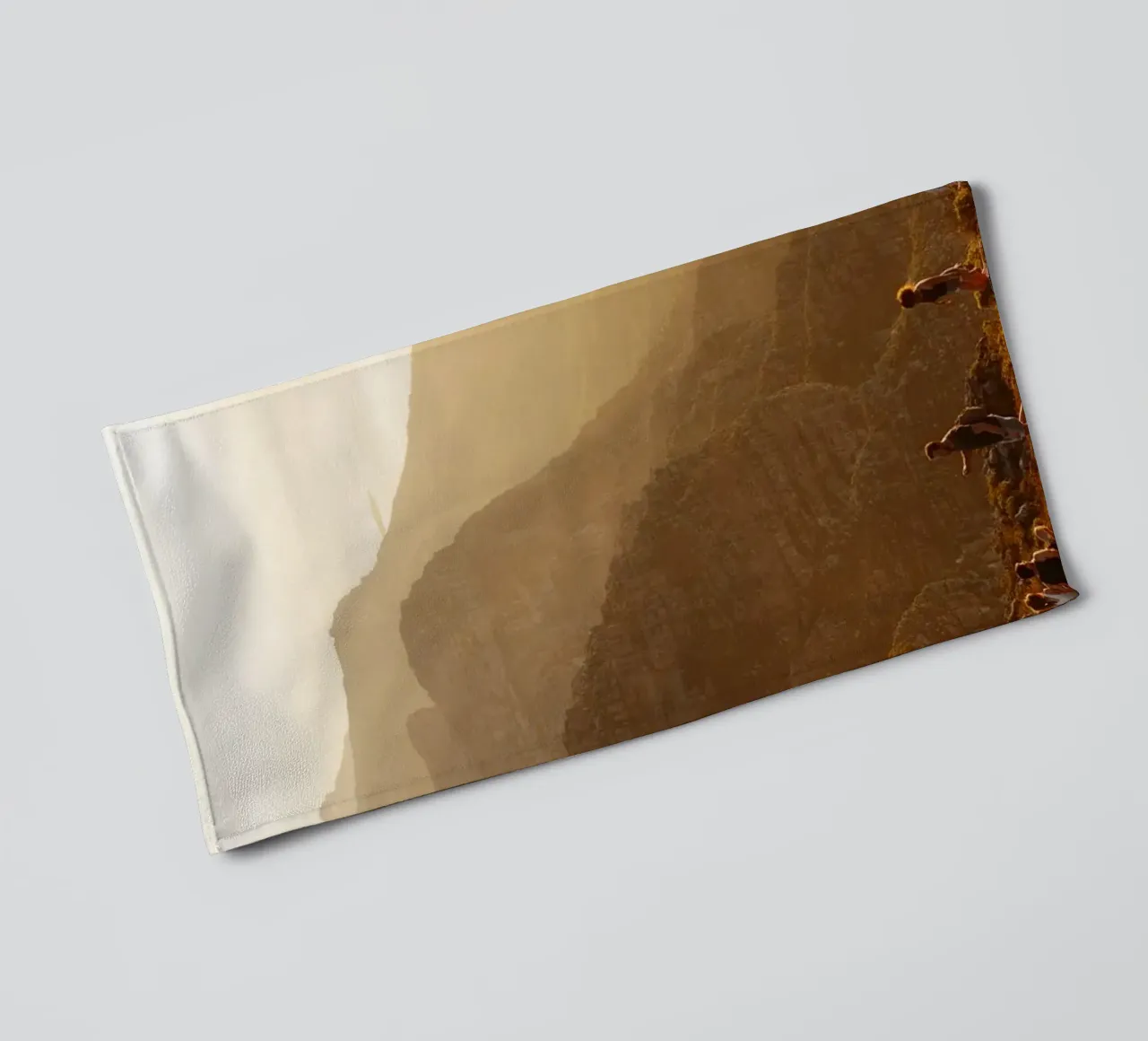 Tafelbergen, Zuid-Afrika badhanddoek van fotokunst