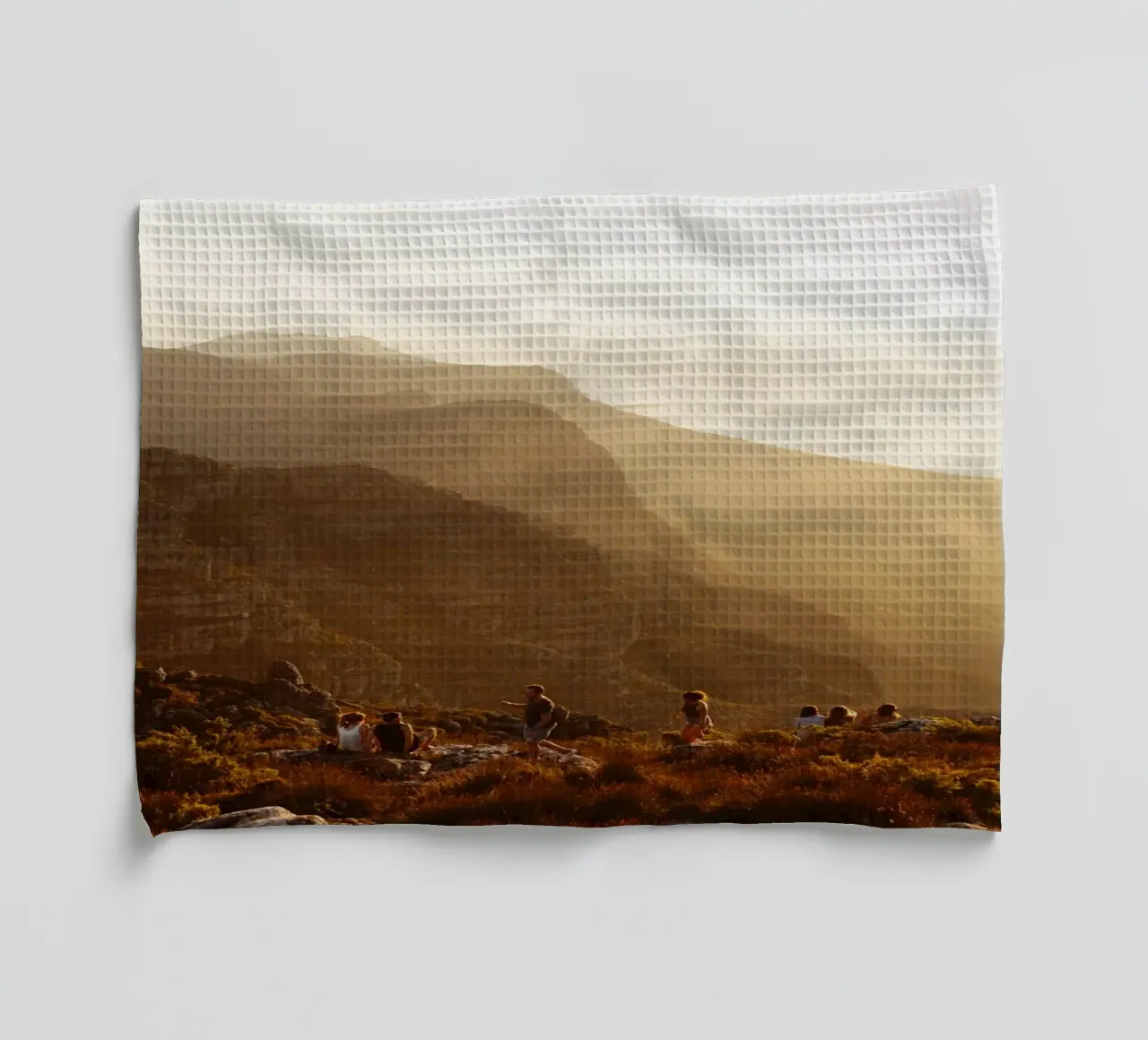 Table Mountains, Afrique du Sud torchon de fotokunst
