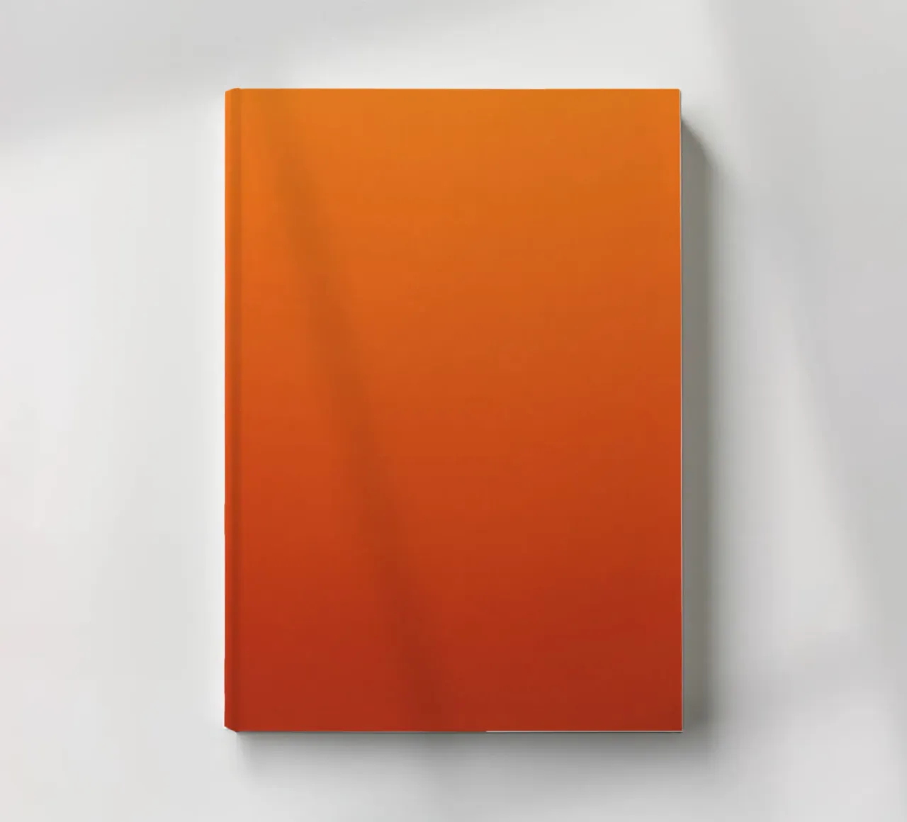 Warm gradient print notebook by Ramcdc