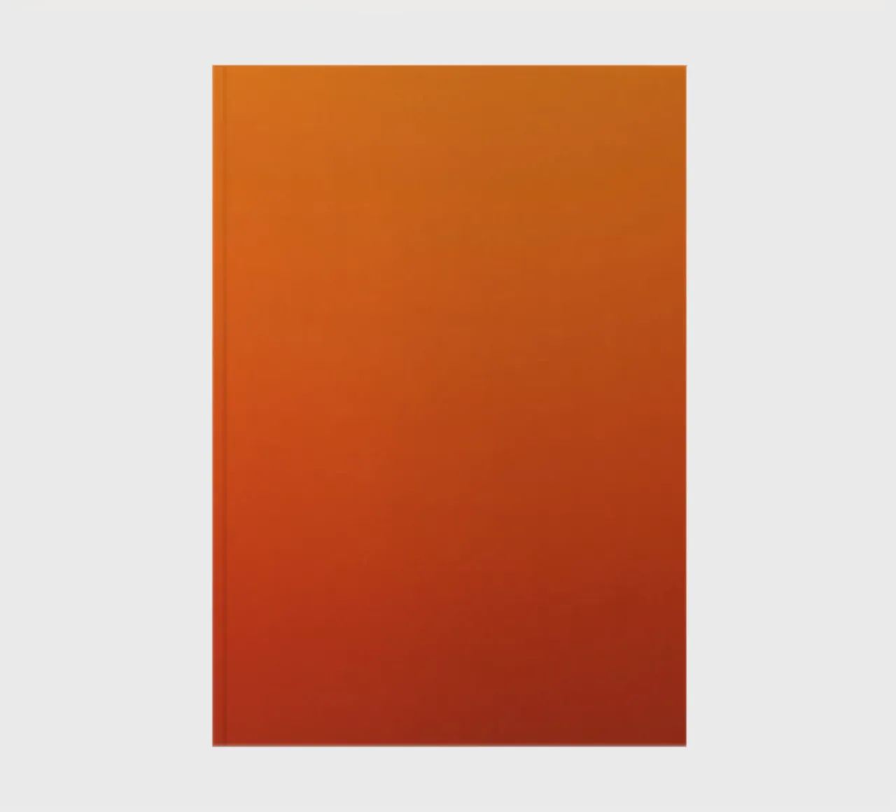 Warm gradient print notebook by Ramcdc