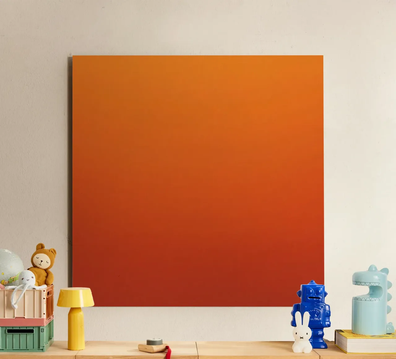 Warm gradient print alluminio dibond da Ramcdc