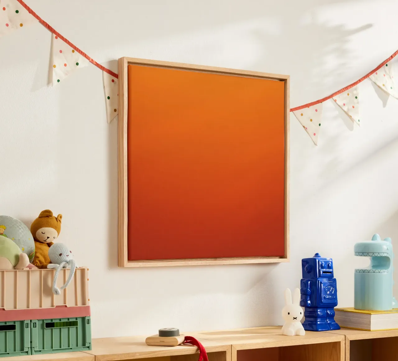 Warm gradient print tela da Ramcdc