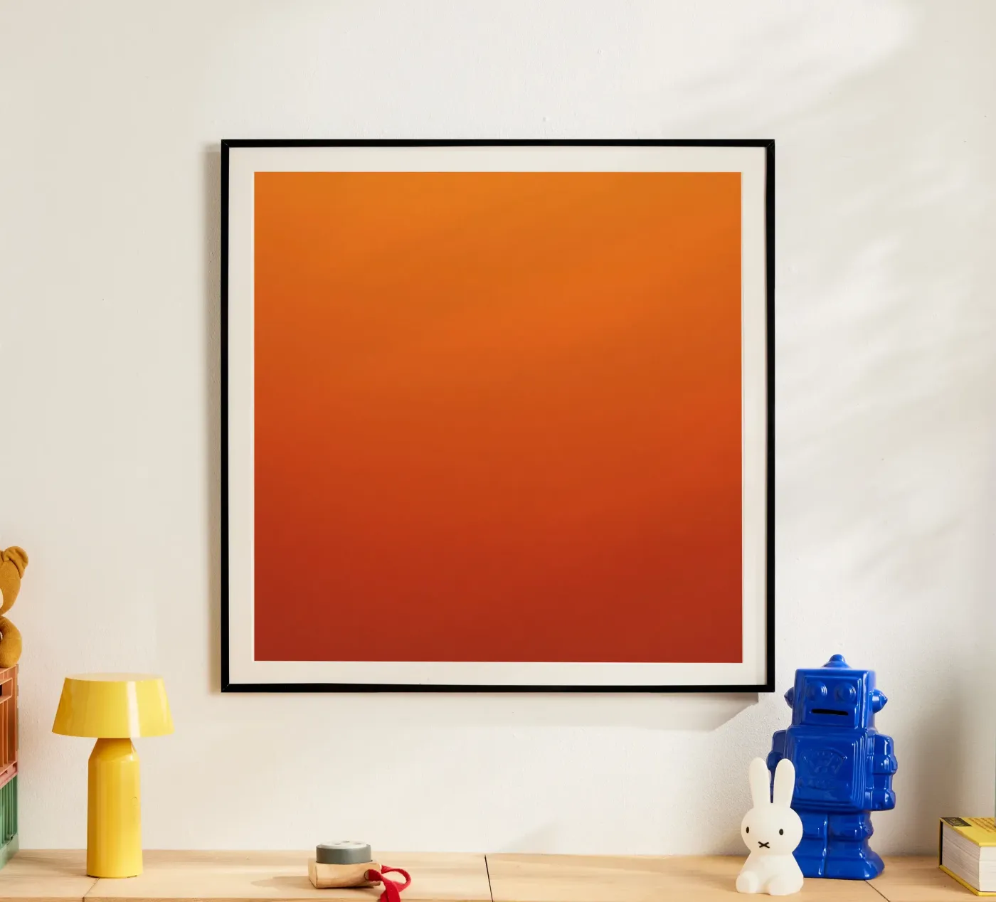 Warm gradient print poster da Ramcdc