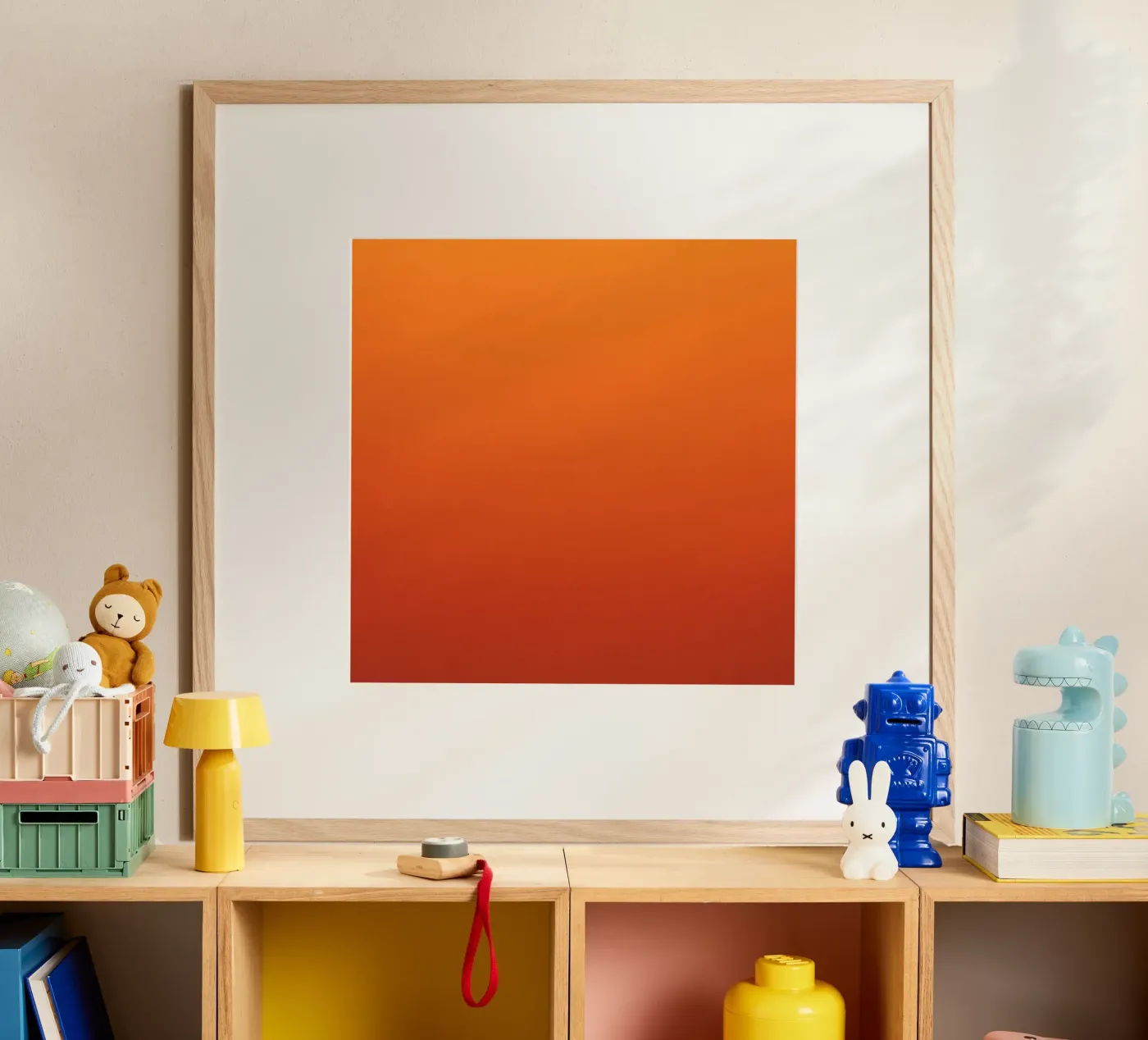 Warm gradient print poster da Ramcdc