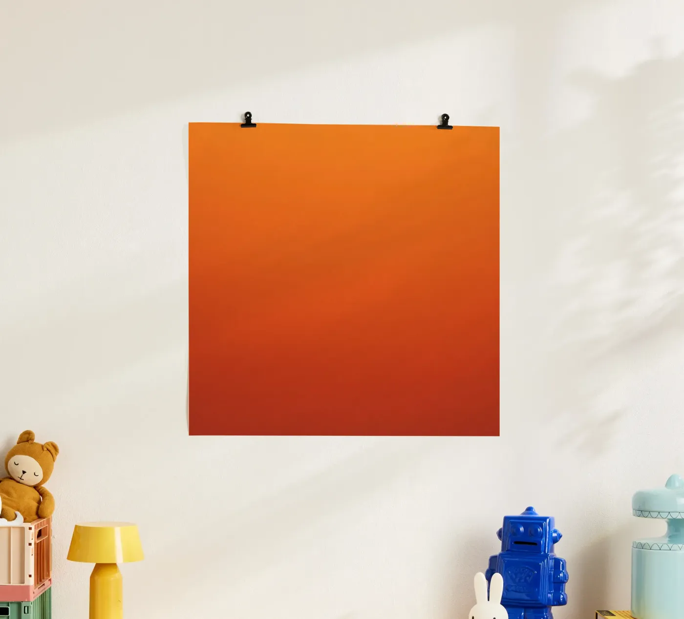 Warm gradient print poster da Ramcdc