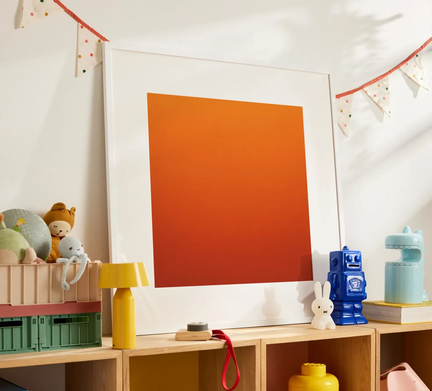 Warm gradient print poster da Ramcdc