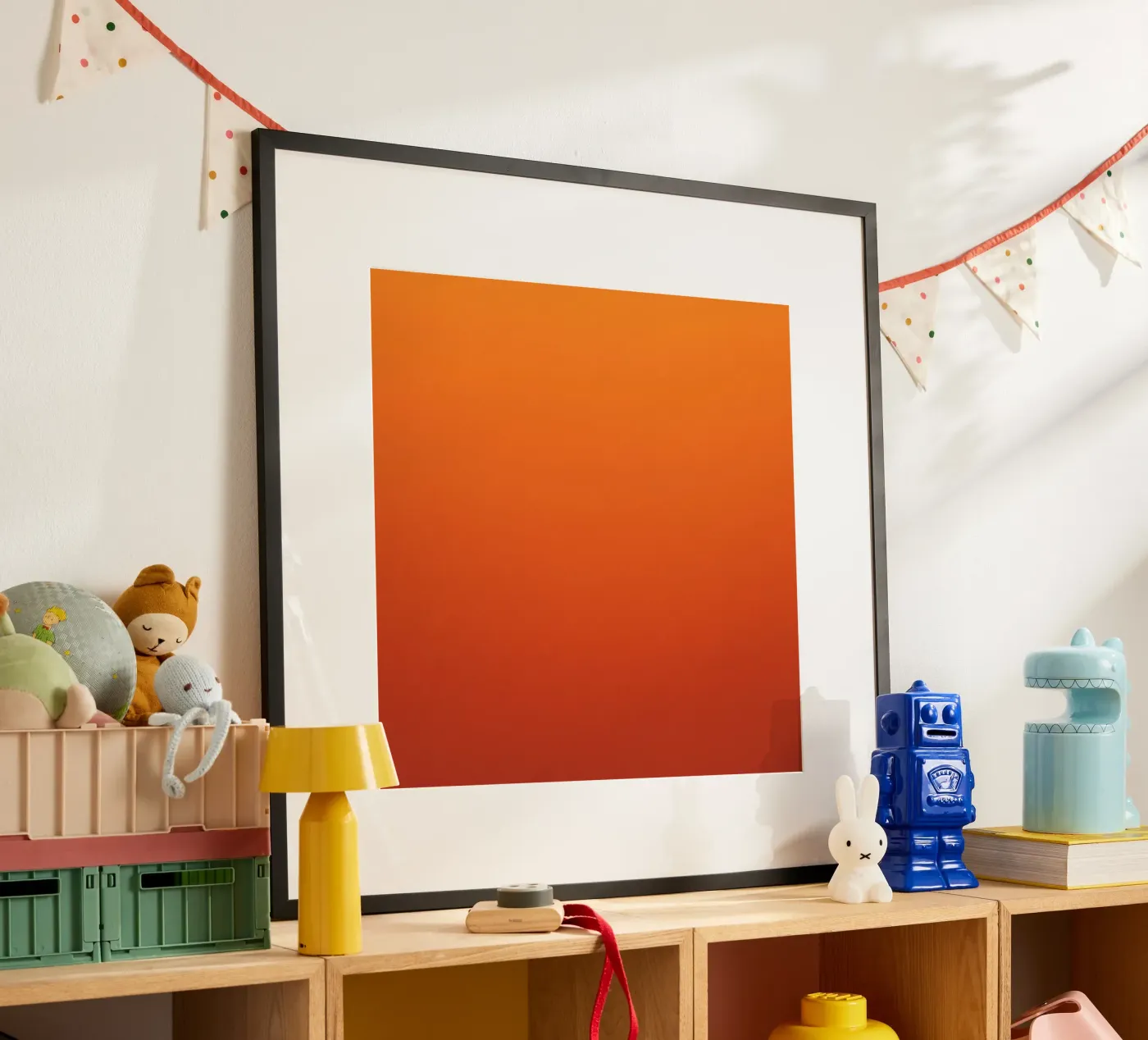 Warm gradient print poster da Ramcdc