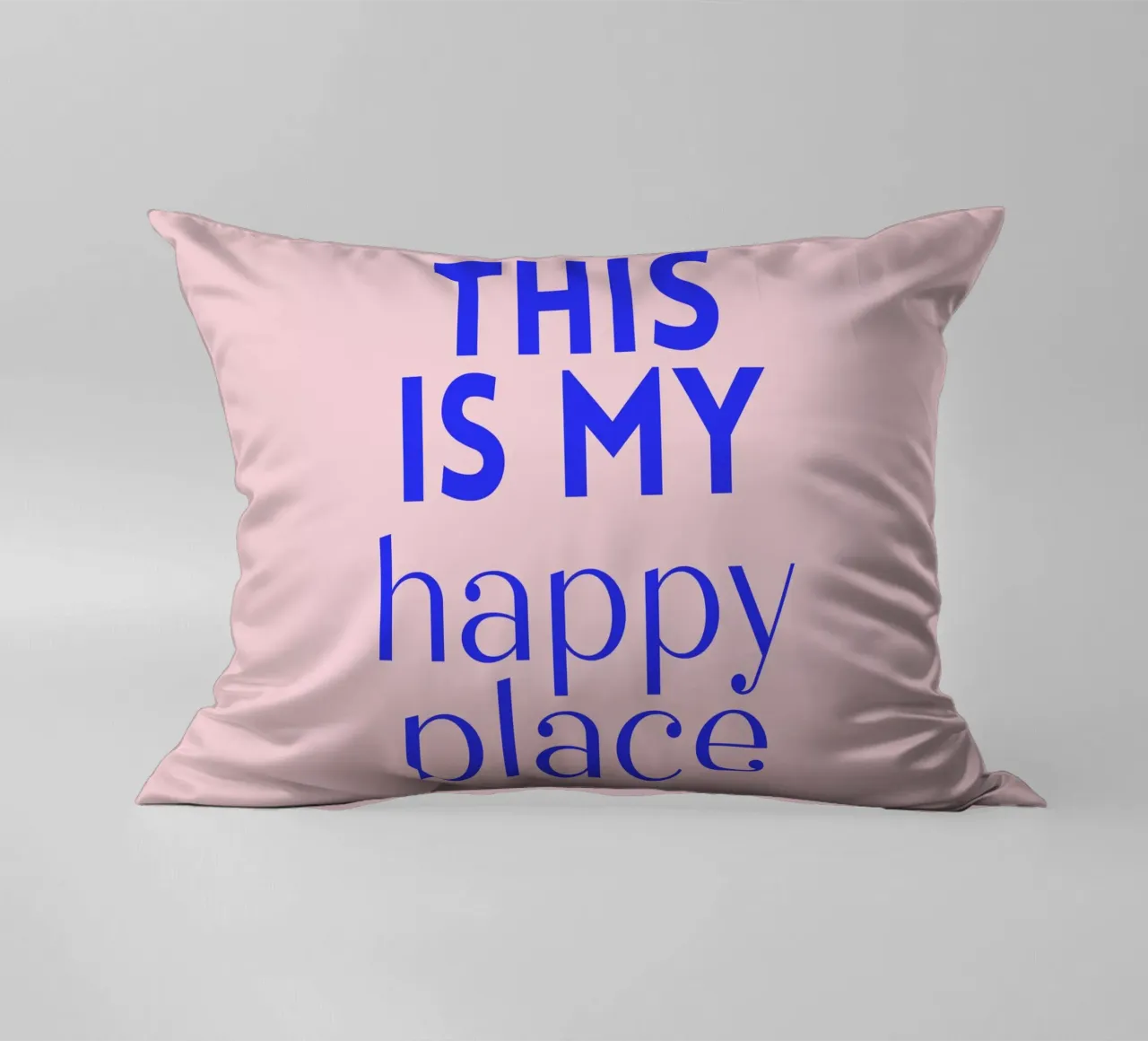 This is my happy place cuscino da PurePeachStudio
