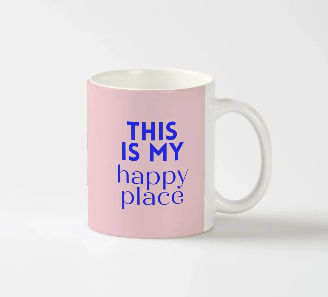 This is my happy place tazza in ceramica da PurePeachStudio