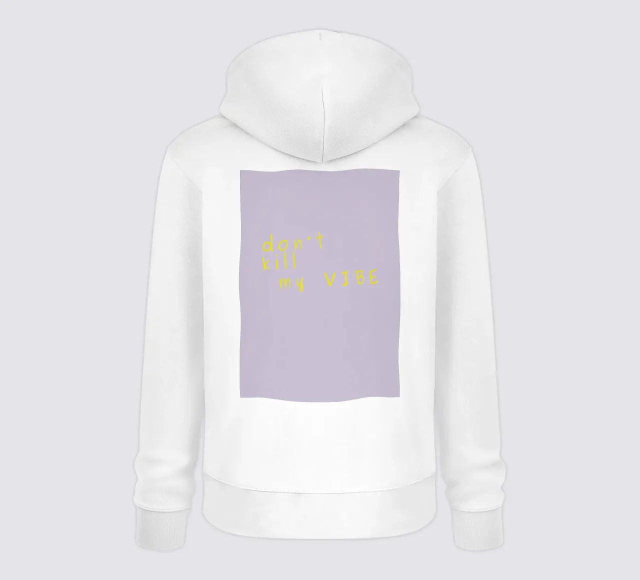 Don't kill my vibe felpa con cappuccio da PurePeachStudio
