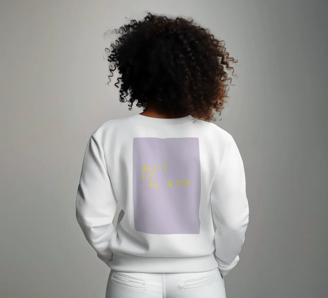 Don't kill my vibe felpa da PurePeachStudio
