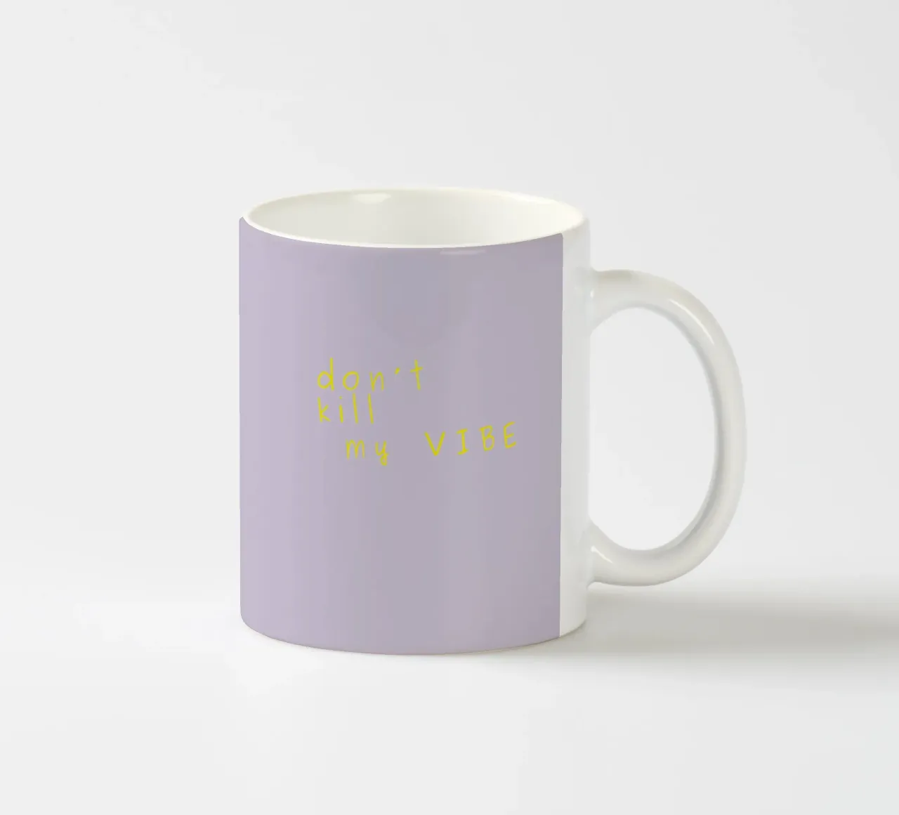 Don't kill my vibe tazza in ceramica da PurePeachStudio