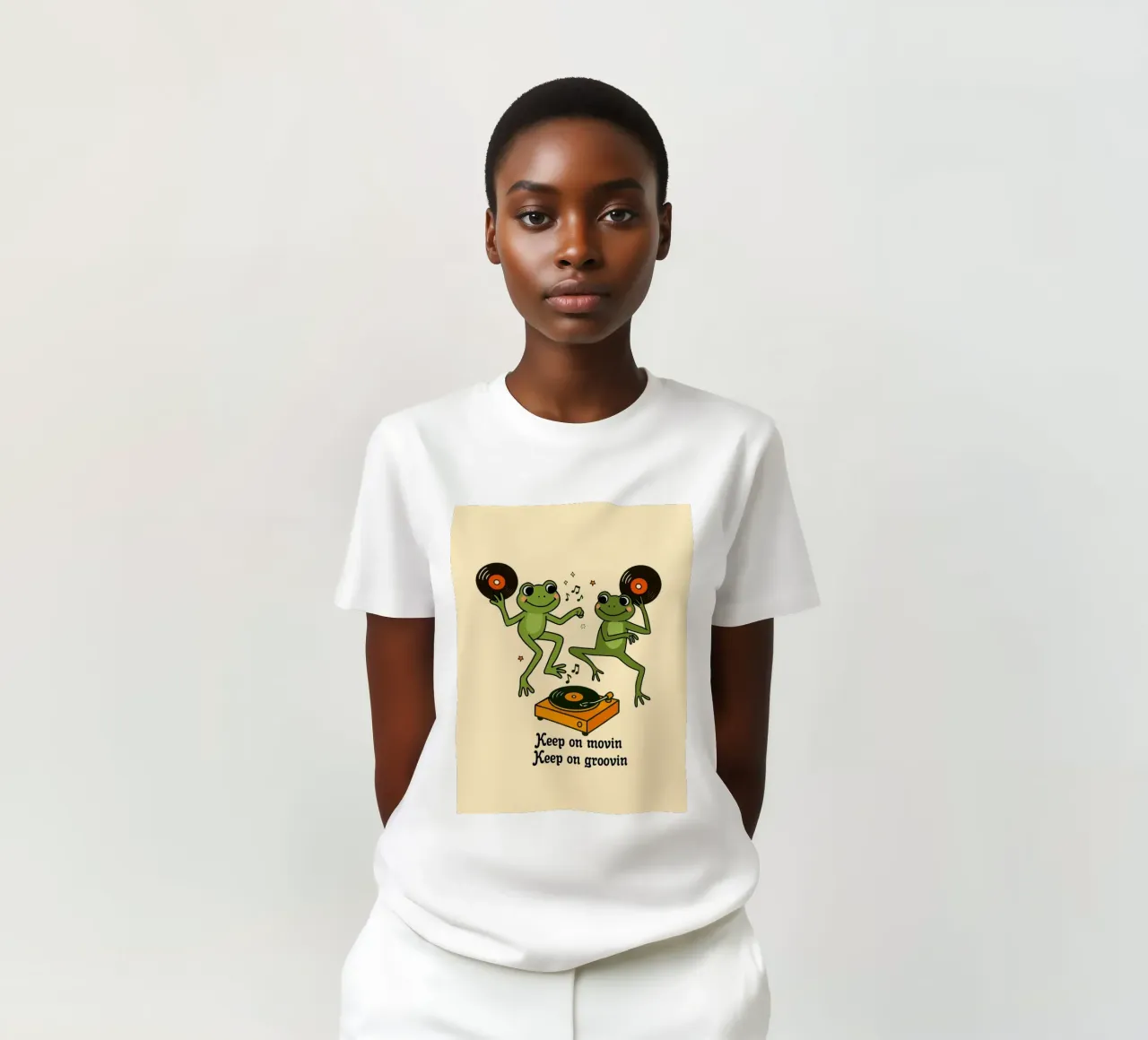 Continuate a muovervi, continuate a muovervi...". t-shirt da Taika Tori Art