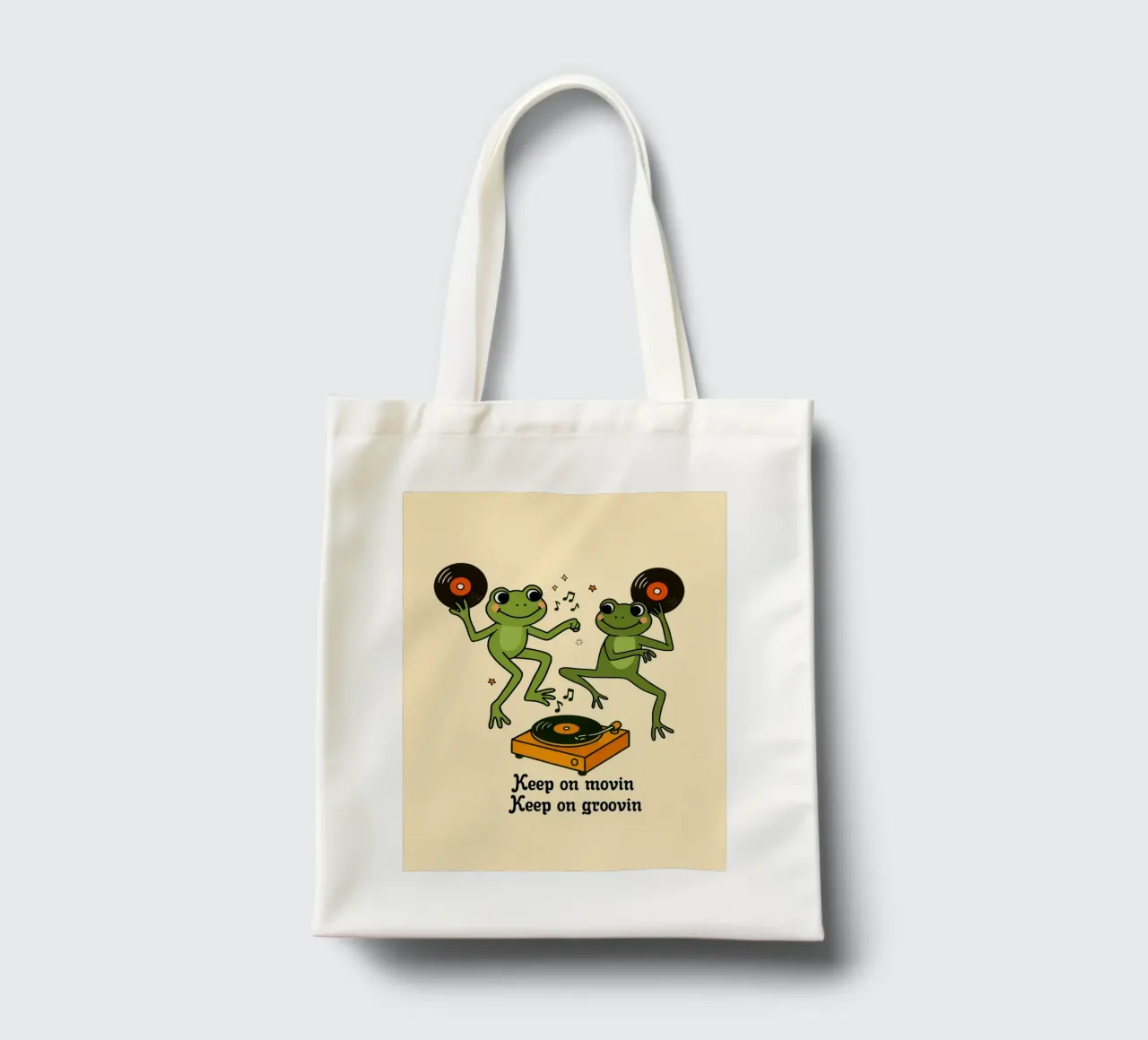 Continuate a muovervi, continuate a muovervi...". borsa in juta da Taika Tori Art