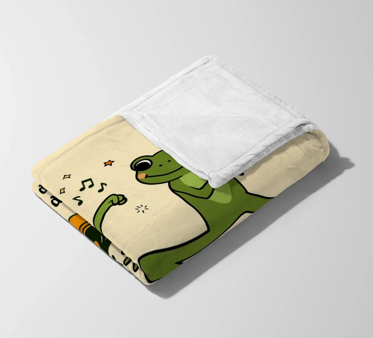 Continuate a muovervi, continuate a muovervi...". coperta in pile da Taika Tori Art