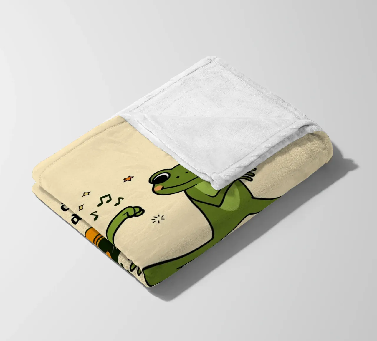 Continuate a muovervi, continuate a muovervi...". coperta in pile da Taika Tori Art