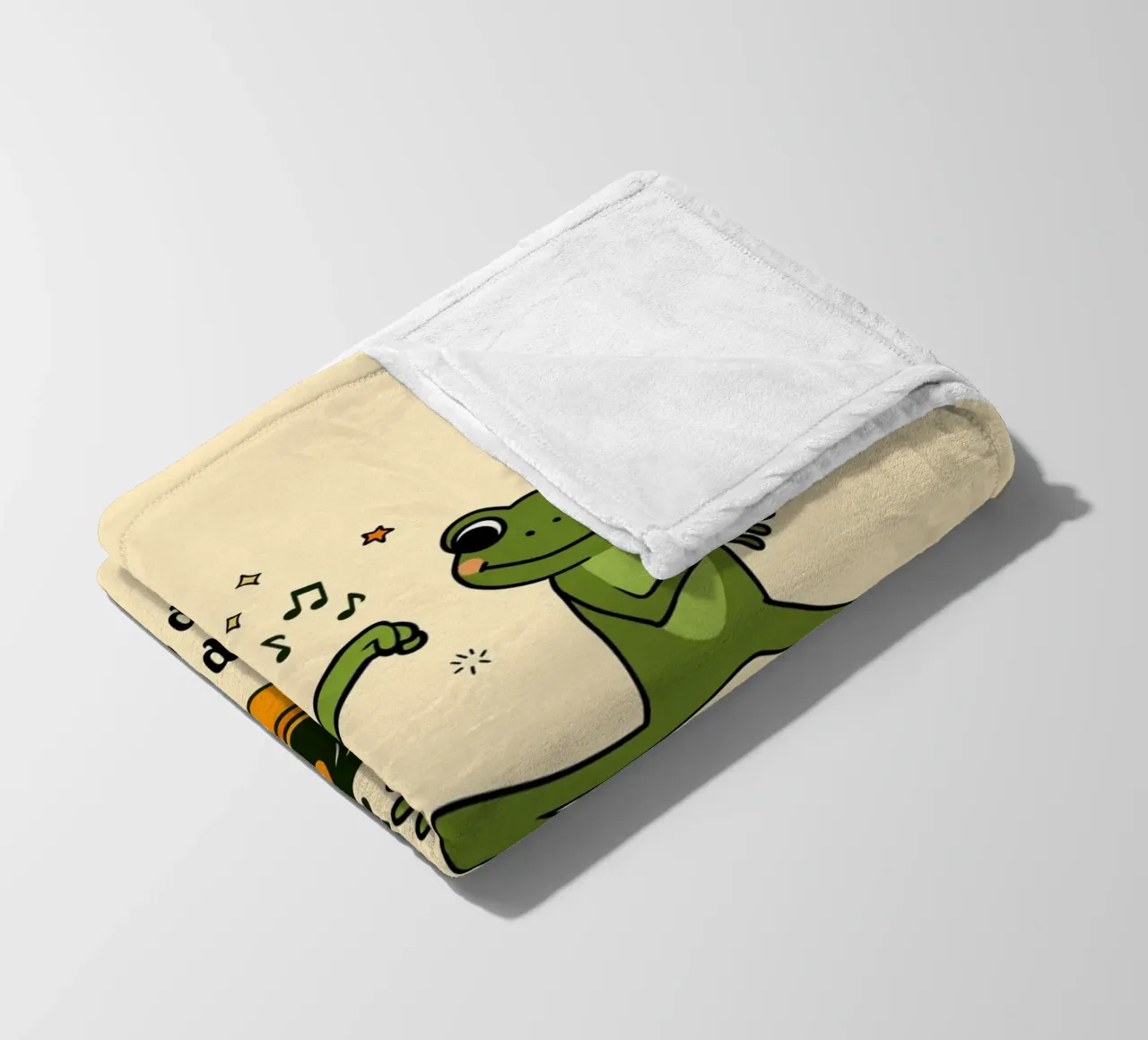 Continuate a muovervi, continuate a muovervi...". coperta in pile da Taika Tori Art