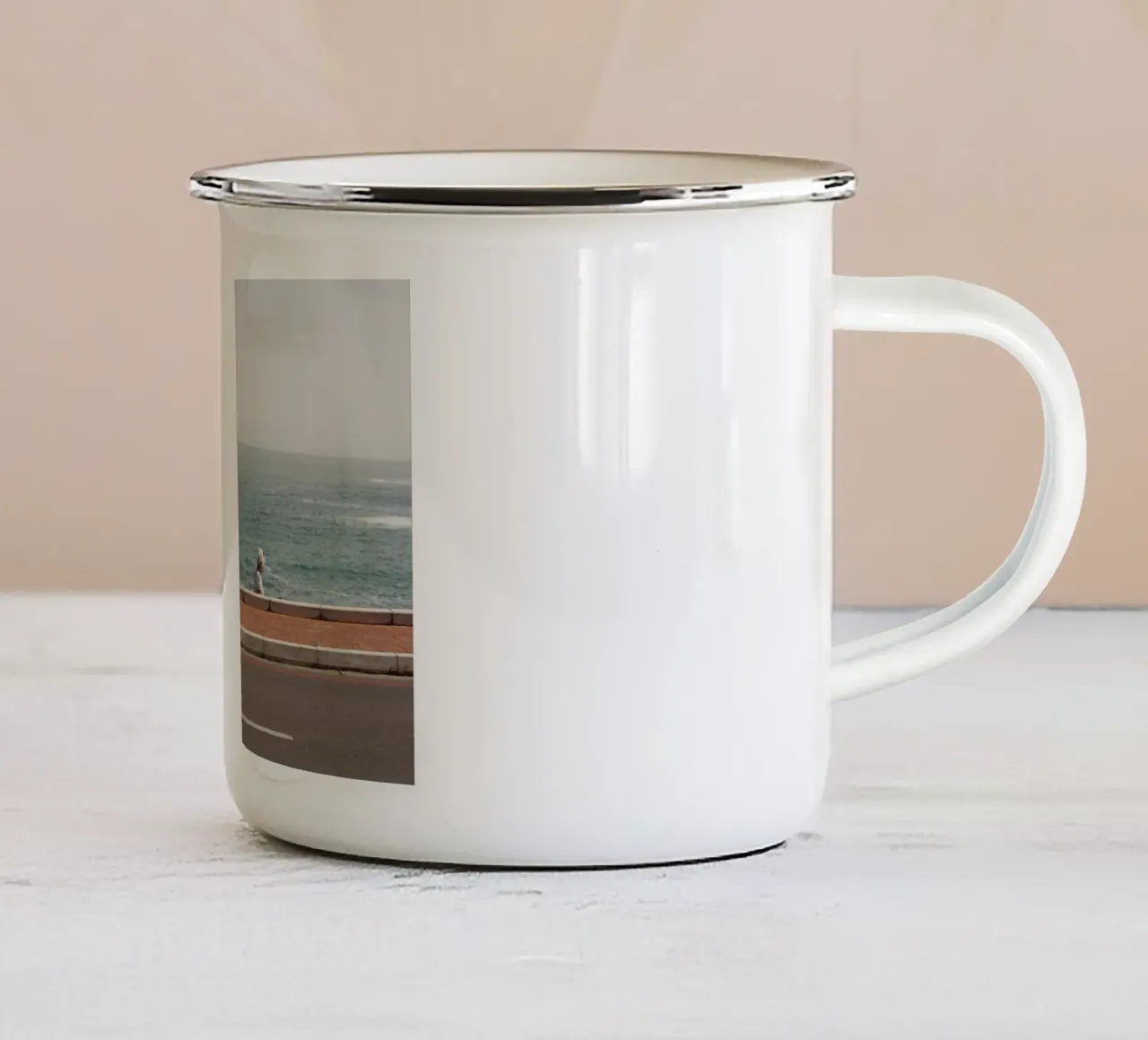 mare, Sudafrica tazza in smalto da Simon Koy
