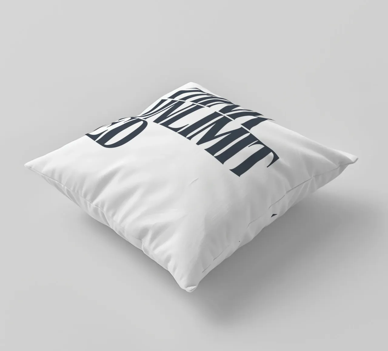 Think Unlimited cuscino da PurePeachStudio