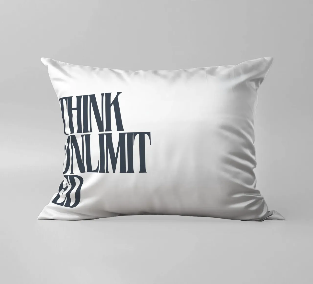 Think Unlimited cuscino da PurePeachStudio