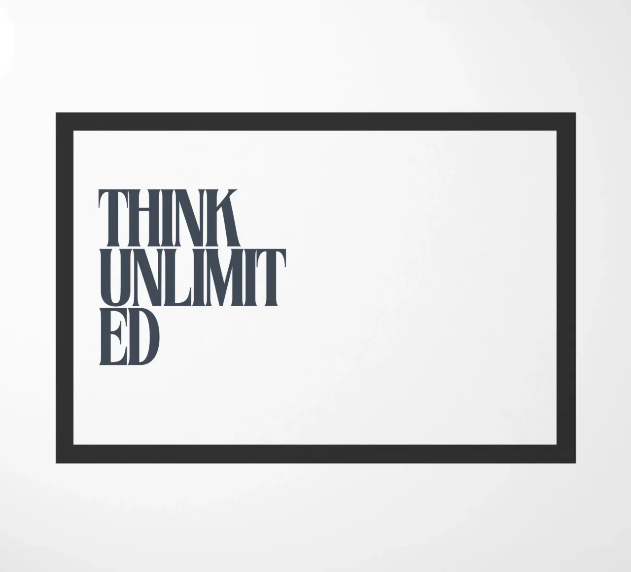Think Unlimited zerbino da PurePeachStudio