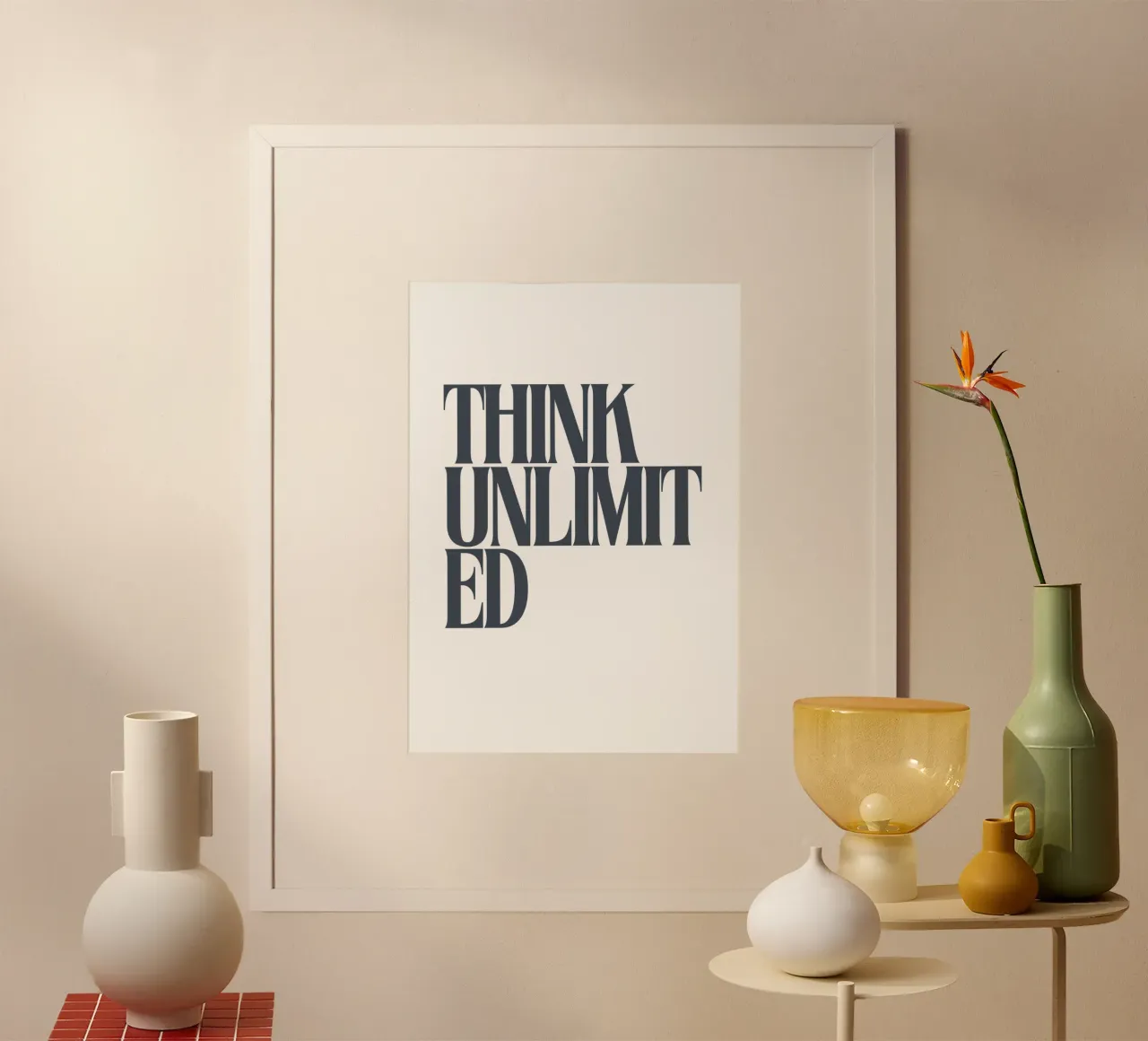 Think Unlimited carta hahnemühle da PurePeachStudio