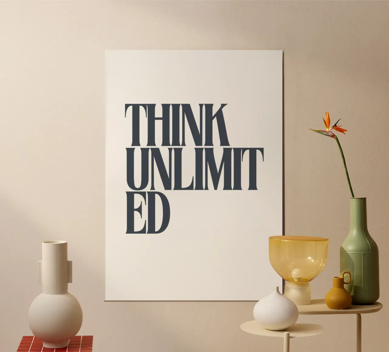 Think Unlimited carta hahnemühle da PurePeachStudio