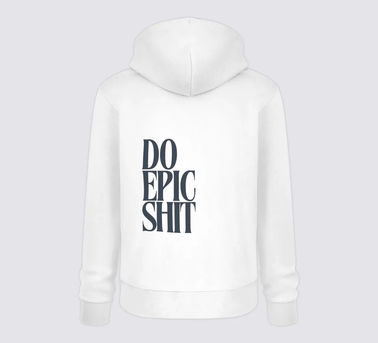 DO EPIC SHIT felpa con cappuccio da PurePeachStudio
