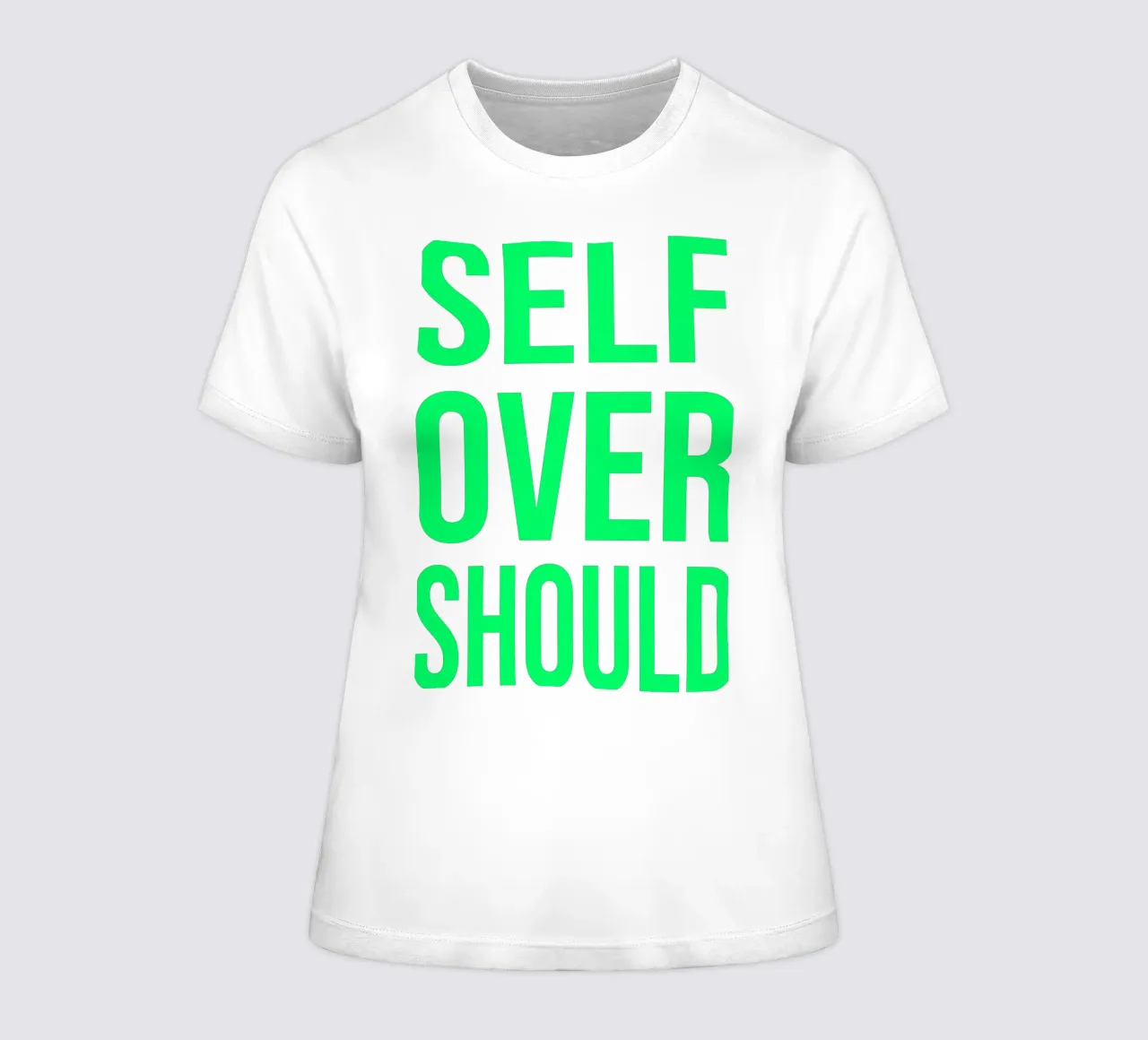 OVER Series- bold letters, brave values (5 colors) t-shirt da donna da OVER SERIES