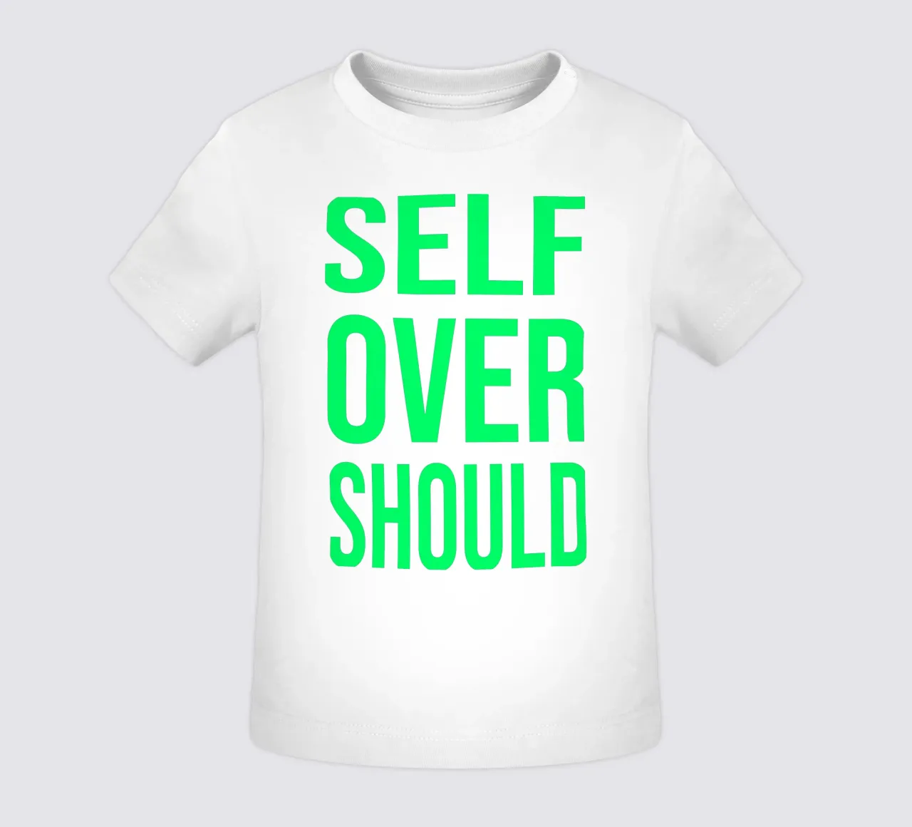 OVER Series- bold letters, brave values (5 colors) maglietta neonato da OVER SERIES