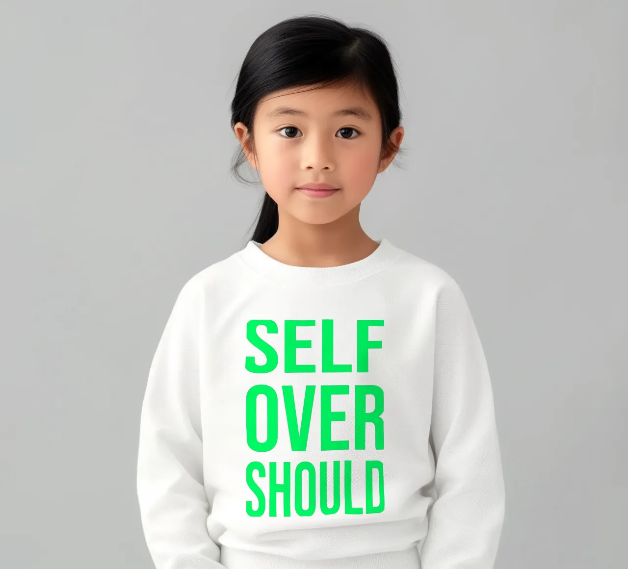 OVER Series- bold letters, brave values (5 colors) sudadera para niño de OVER SERIES