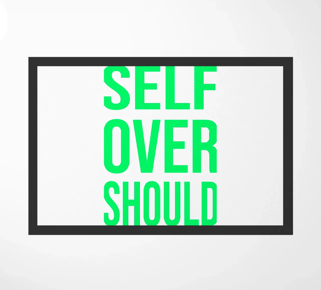 OVER Series- bold letters, brave values (5 colors) zerbino da OVER SERIES