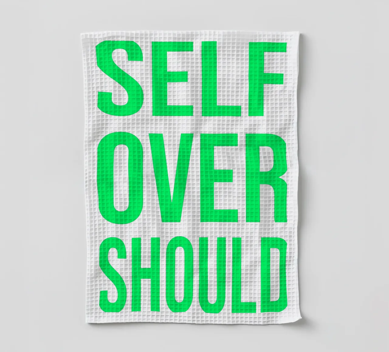 OVER Series- bold letters, brave values (5 colors) torchon de OVER SERIES