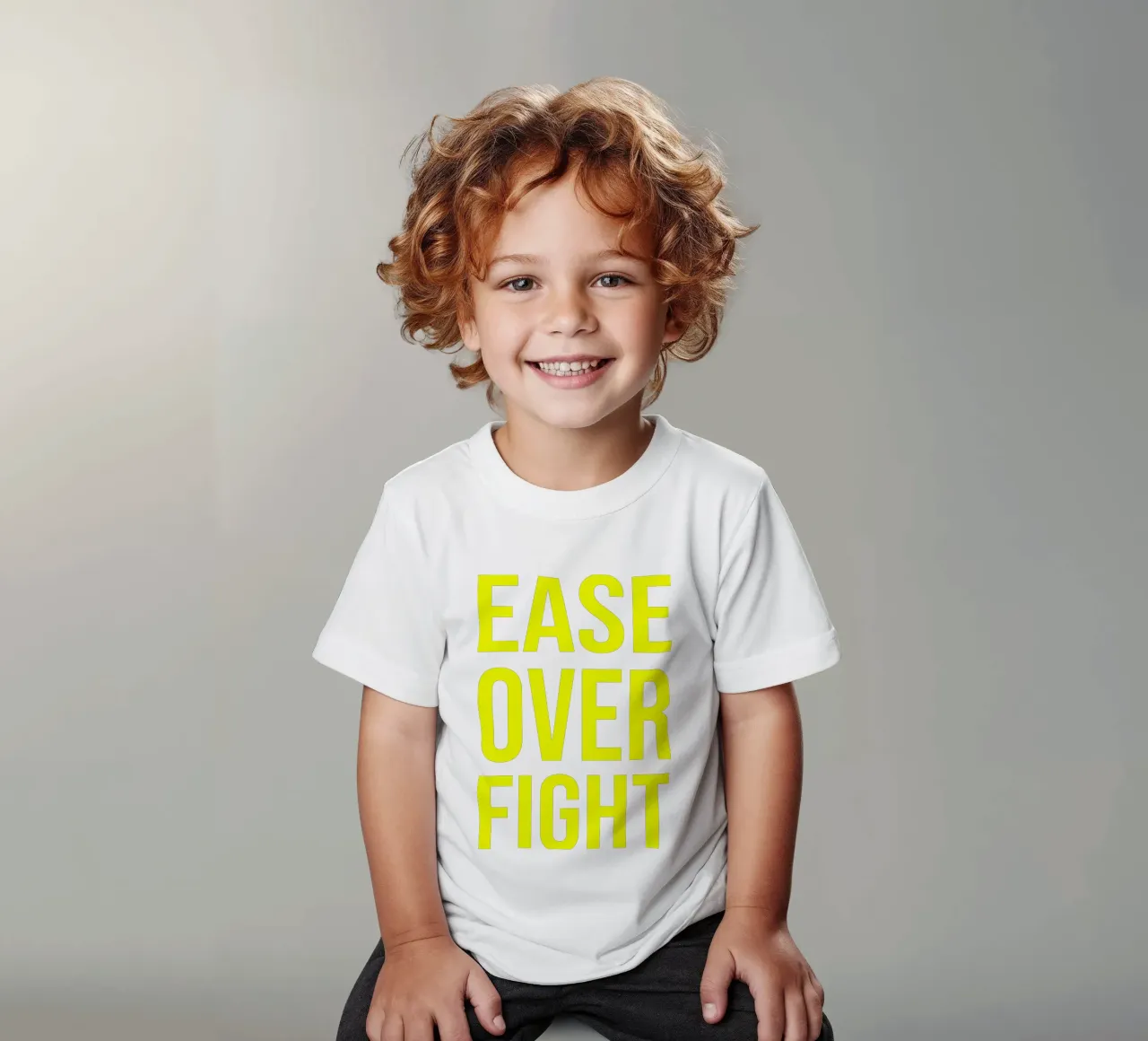 OVER Series- bold letters, brave values (5 colors) t-shirt bambini da OVER SERIES