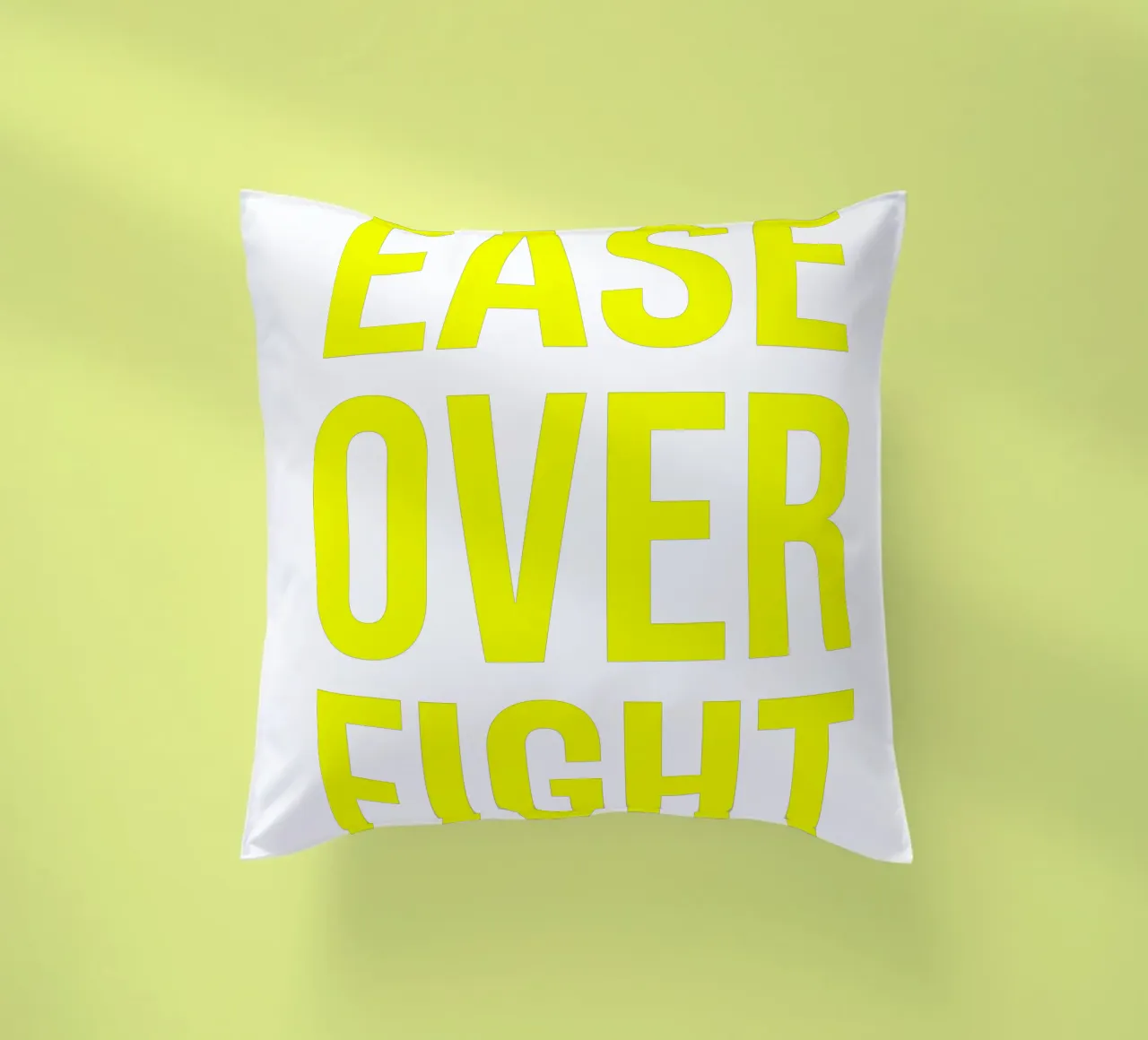 OVER Series- bold letters, brave values (5 colors) cuscino da OVER SERIES