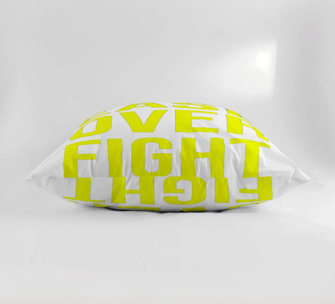 OVER Series- bold letters, brave values (5 colors) cuscino da OVER SERIES