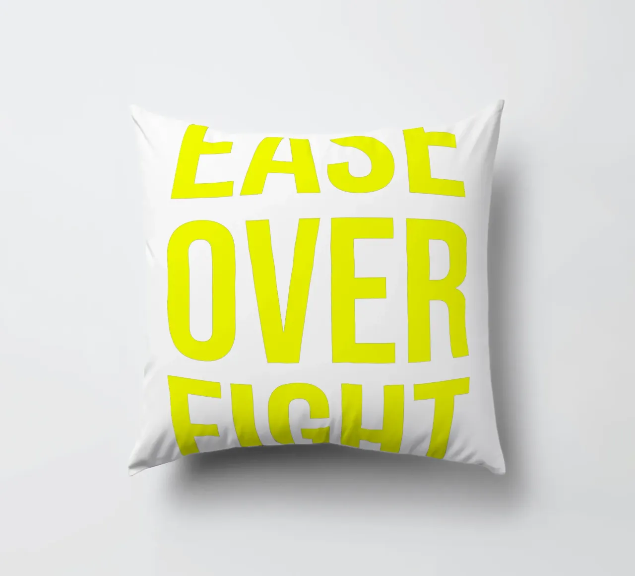 OVER Series- bold letters, brave values (5 colors) cuscino da OVER SERIES