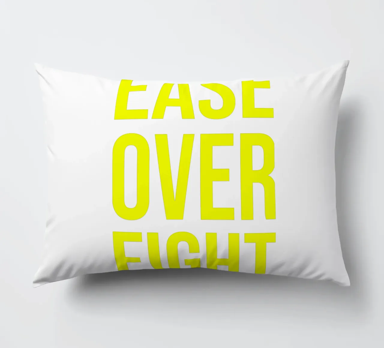 OVER Series- bold letters, brave values (5 colors) cuscino da OVER SERIES