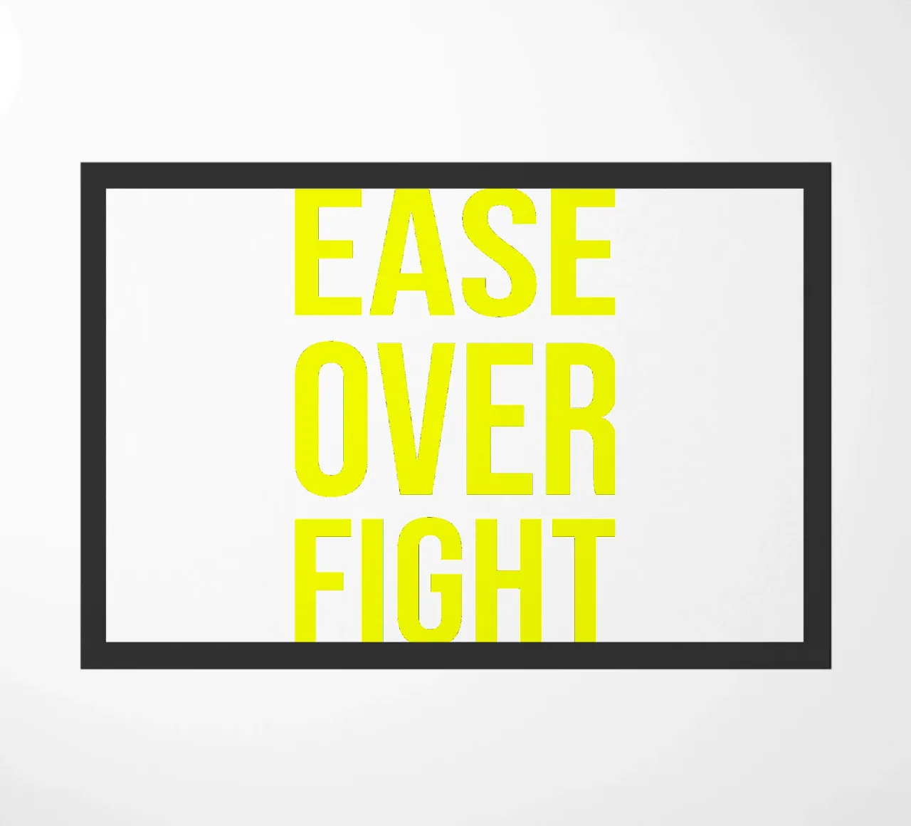OVER Series- bold letters, brave values (5 colors) zerbino da OVER SERIES