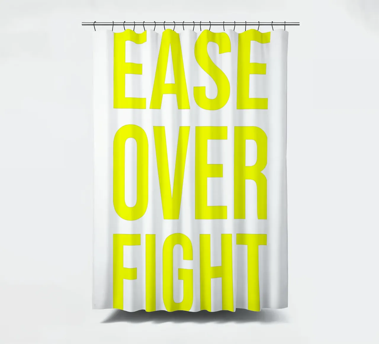 OVER Series- bold letters, brave values (5 colors) tenda da doccia da OVER SERIES