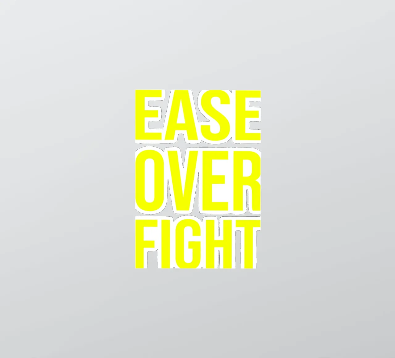 OVER Series- bold letters, brave values (5 colors) adesivo da OVER SERIES