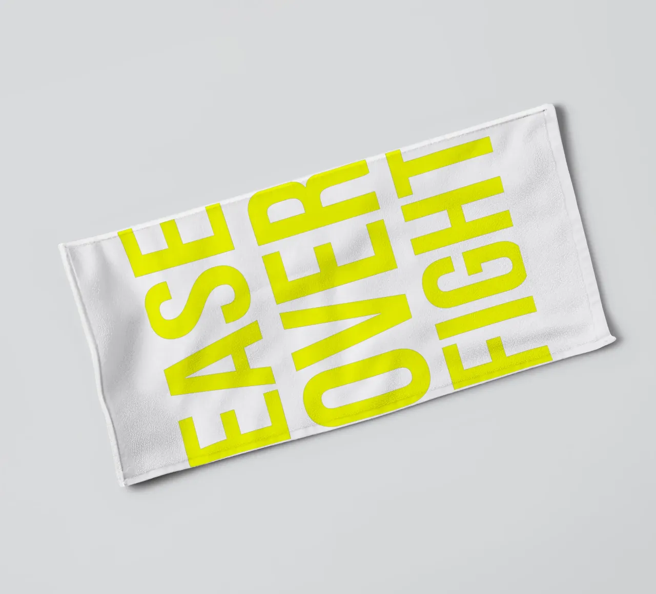 OVER Series- bold letters, brave values (5 colors) asciugamano da bagno da OVER SERIES