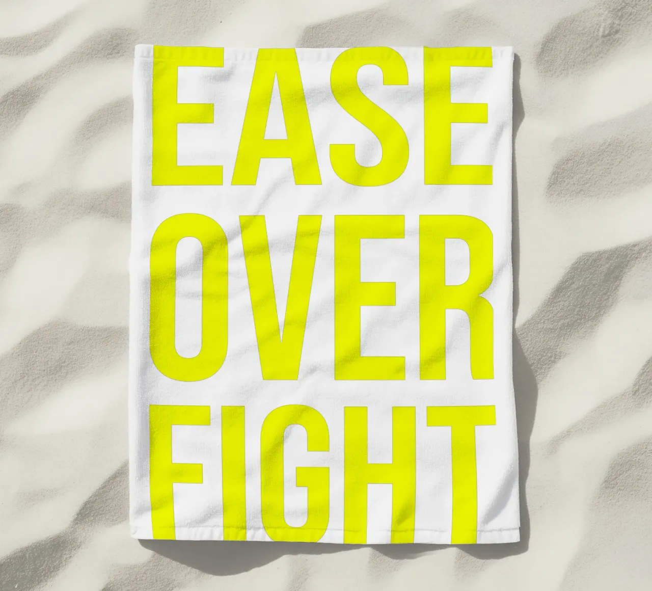OVER Series- bold letters, brave values (5 colors) telo mare da OVER SERIES
