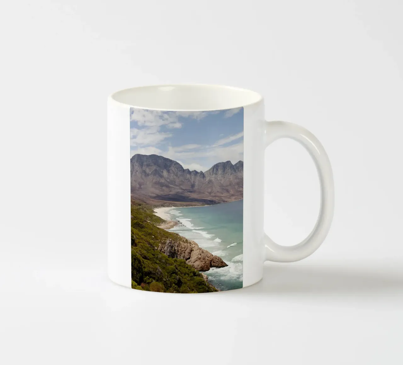 Golven in Zuid-Afrika keramische mok van Simon Koy