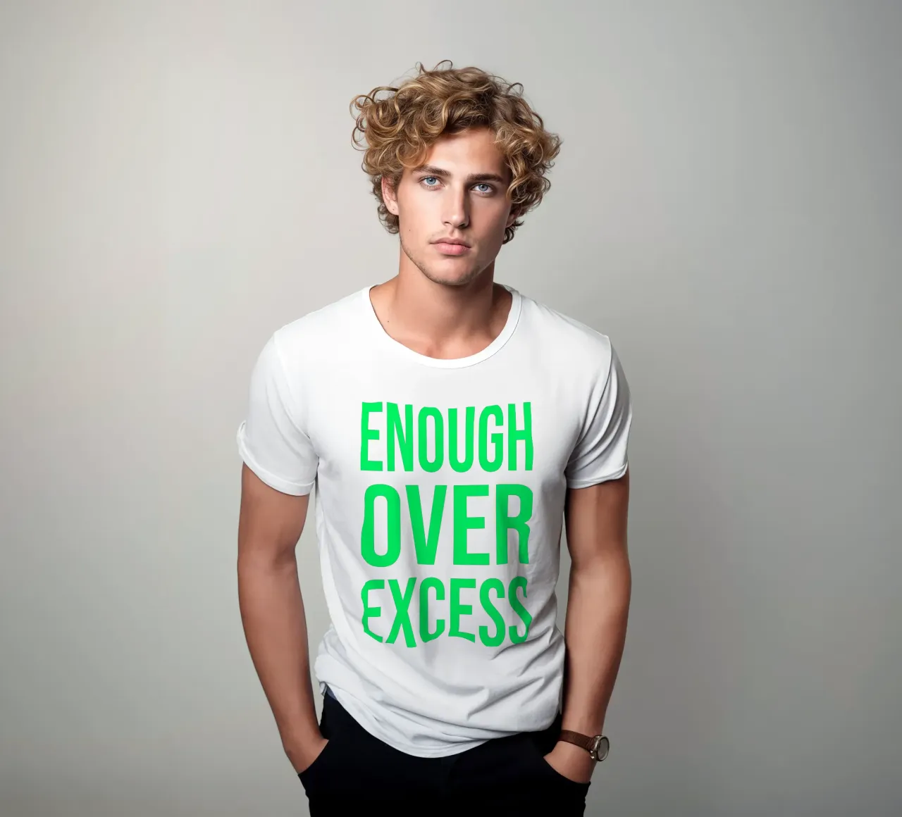 OVER Series- bold letters, brave values (5 colors) t-shirt da OVER SERIES