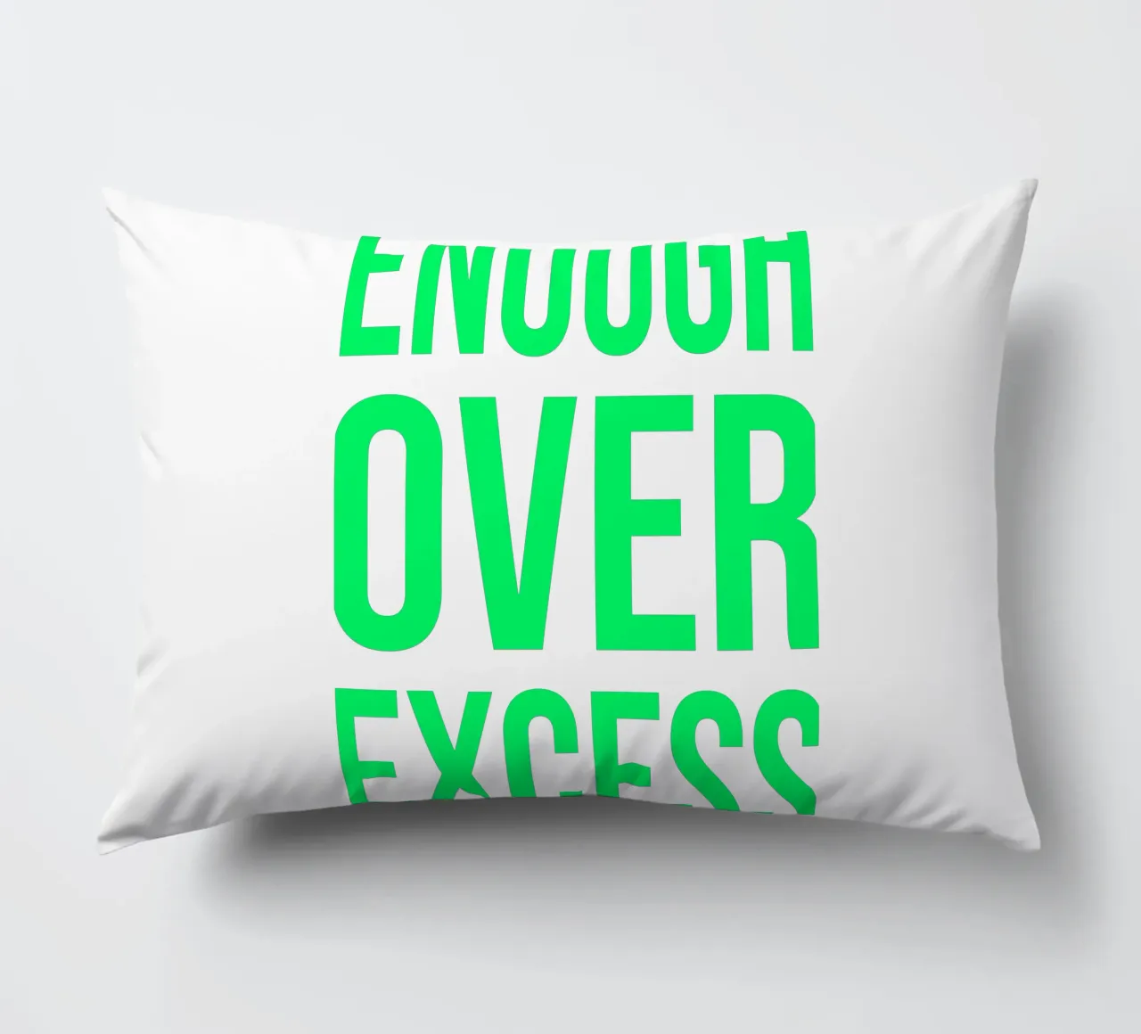 OVER Series- bold letters, brave values (5 colors) cuscino da OVER SERIES