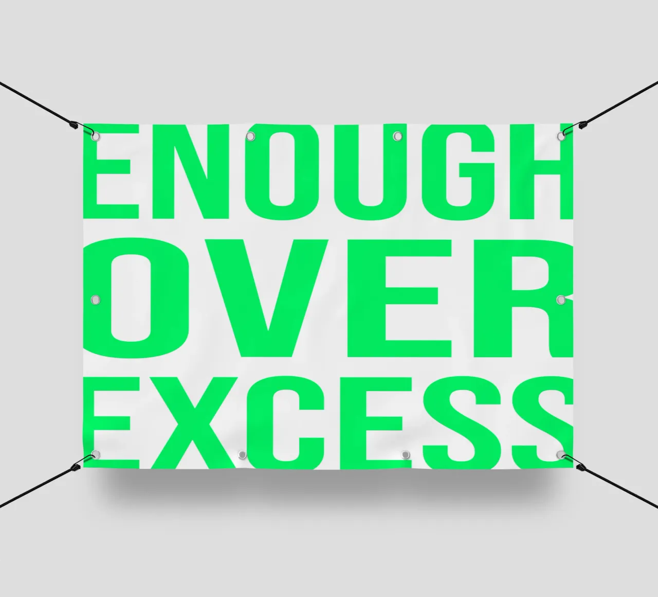 OVER Series- bold letters, brave values (5 colors) telo in pvc da OVER SERIES